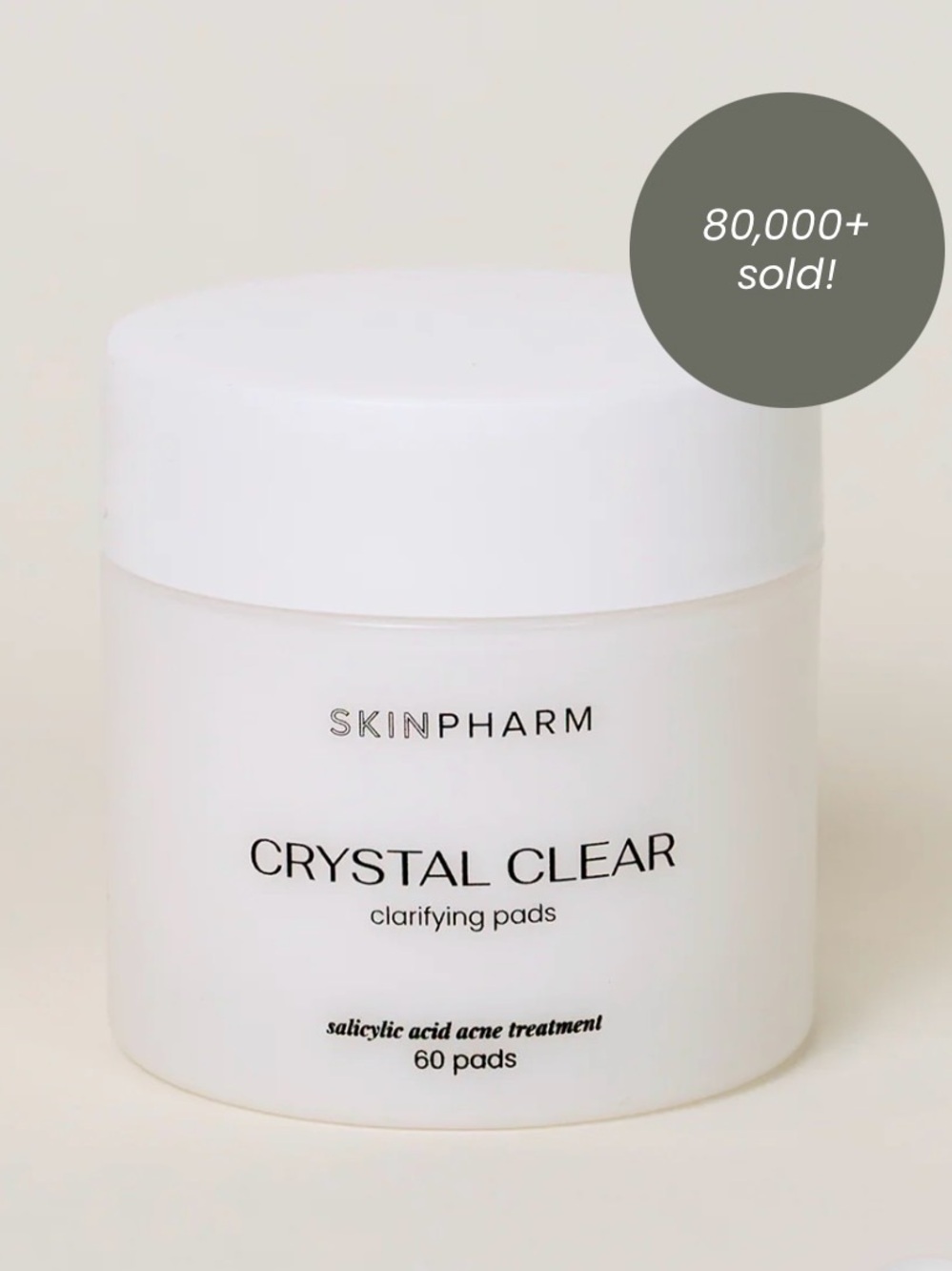 SkinPharm Crystal Clear Clarifying Pads - NWT- Never Opened